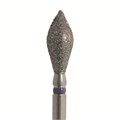 Бор алмазный 899 027 FG, синий, 5 шт. Форма: межзубный, скругленный, заостренный кончик 899.FG.027 - фото 463317