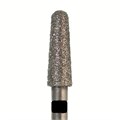 Бор алмазный 849 025 FG, черный, 5 шт. Форма: конус с закругленным концом 849SG.FG.025 - фото 463320