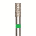 Бор алмазный 836 010 FG, зеленый, 5 шт. Форма: цилиндр с плоским концом 836G.FG.010 - фото 463332