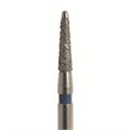 Бор алмазный 851 016 FG, синий, 5 шт. Форма: конус с безопасным концом 851.FG.016 - фото 463357