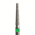 Бор алмазный 847G 016 FG, зеленый, 5 шт. Форма: конус с усеченным концом 847G.FG.016 - фото 463391