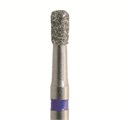 Бор алмазный SL808.FG.012, синий, 25 шт. Форма: обратный конус с закругленным концом SL808.FG.012 - фото 463403