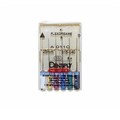 Flexoreamer N40 L25 6 шт. (чёрный) - гибкий расширитель корневого канала, ручной с укороченным шагом. Нержавеющая сталь A011C02504000 - фото 463605