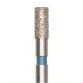 Бор алмазный SL836.FG.010, синий, 25 шт. Форма: цилиндр с плоским концом SL836.FG.010 - фото 464219