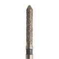 Бор алмазный 885 012 FG, синий, 5 шт. Форма: цилиндр с заостренным концом 885.FG.012 - фото 464250