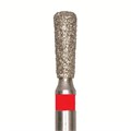 Бор алмазный 808L 014 FG, красный, 5 шт. Форма: обратный конус с закругленным концом 808LF.FG.014 - фото 464303