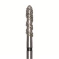 Бор алмазный 868 018 FG, черный, 5 шт. Форма: цилиндр с заостренным концом 868P.FG.018 - фото 464304