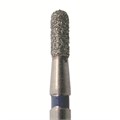 Бор алмазный 880 012 FG, синий, 5 шт. Форма: цилиндр с закругленным концом 880.FG.012 - фото 464391