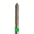 Бор алмазный 885 012 FG, зеленый, 5 шт. Форма: цилиндр с заостренным концом 885G.FG.012 - фото 464902