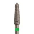 Бор алмазный 878 016 FG, зеленый, 5 шт. Форма: пуля 878G.FG.016 - фото 465061