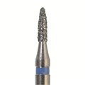Бор алмазный 860 010 FG, синий, 5 шт. Форма: цилиндр с закругленным концом 860.FG.010 - фото 465070