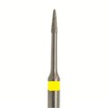 Бор алмазный SL890LEF.FG.008, желтый, 25 шт. Форма: конус с заостренным концом SL890LEF.FG.008 - фото 465121
