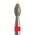 Бор алмазный SL831F.FG.016, красный, 25 шт. Форма: бутон SL831F.FG.016 - фото 465129