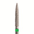 Бор алмазный SL863G.FG.016, зеленый, 25 шт. Форма: цилиндр с заостренным концом SL863G.FG.016 - фото 465136