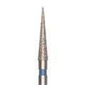 Бор алмазный SL859.FG.014, синий, 25 шт. Форма: игла SL859.FG.014 - фото 465138