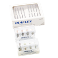Головки эластичные Diaflex модели СК11, СК12, СК13, СК14 (8 шт.) с алмазным наполнением (Целит) 1.7.1.1 - фото 465234