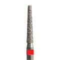 Бор алмазный SL847F.FG.016, красный, 25 шт. Форма: конус с усеченным концом SL847F.FG.016 - фото 465379
