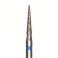 Бор алмазный SL858.FG.014, синий, 25 шт. Форма: конус с заостренным концом SL858.FG.014 - фото 465389