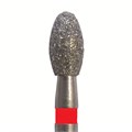 Бор алмазный SL833F.FG.018, красный, 25 шт. Форма: яйцо SL833F.FG.018 - фото 465573