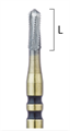 Бор ТВС серии VIPER BLACK CG35RS.FG.012 012 FG, 5 шт Форма: цилиндр с полусферическим концом CG35RS.FG.012 - фото 465803