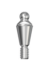 Абатмент Astra Tech шаровидный  4.5/5.0, высота десны 0,5 мм (Ball Abutment 4.5/5.0, H - 0,5 mm). 24418 - фото 467572