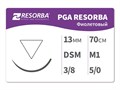 ПГА - Ресорба фиолетовый 70 смPA11511 ПГА-Ресорба фиолетовая М1 (5/0) 70см. DSM13, RESORBA (Германия) PA11511 - фото 467826