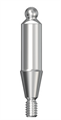 Абатмент Astra Tech шаровидный  4.5/5.0, высота десны 8 мм (Ball Abutment 4.5/5.0, H - 8 mm). 24423 - фото 471109