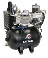 Компрессор Cattani на 3-4 установки, 3 цилиндра, с осушителем (без кожуха), ресивер 45 л 013335/013339 - фото 471686