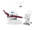 Установка стоматологическая Fengdan BZ638 lux с подкатным модулем с микромотором с мягкой обивкой цвет В05 бордовый BZ638lux - фото 471948