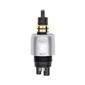 Roto Quick RQ-24 - быстросъемный переходник для турбинных наконечников с фиброоптикой, 4-канальный Midwest 10402400 - фото 474029