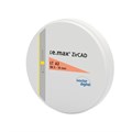 Диск диоксида циркония Ivoclar Vivadent  IPS emax ZirCAD LT A3 98,5-25 мм 689546 - фото 476139