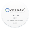Заготовки диоксида циркония ZICERAM Z 98,5 х10Т, транслюцентные Z98-5x10T - фото 478766
