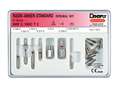 Radix Anker Standard Integral Set №1 - комплект титановых штифтов. C195CT0000100 - фото 482082
