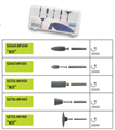 Набор для оксида циркония JOTA Kit Zirconflex 1322 Kit (5 инструментов). 1322(SETZIRCONFLEX) - фото 483170