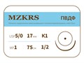 ПВДФ - хирургическая нить поливинилиденфторидная1712К1-Premium-5/0 (1)75 ПВДФ хирургическая нить поливинилиденфторидная, MZKRS (Россия) 1712К1--5/0-(1)75--ПВДФ-уп - фото 492919