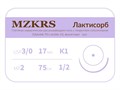 ПГЛ лактисорб - хирургическая нить сополимерная1712К1-Premium-3/0 (2)75 ПГЛ ЛАКТИСОРБ хирургическая нить сополимерная, MZKRS (Россия) 1712К1кол-3/0-(2)75--ПГЛ - фото 494706