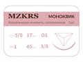 Монк моноквик - хирургическая мононить сополимерная1738О1 Premium-5/0 (1)45 МОНК МОНОКВИК хирургическая мононить, сополимерная, MZKRS (Россия) 1738О1-5/0-(1)45-МОНК - фото 494776