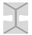Титановая сетка (мембрана) с каркасом, 24х30х0.1 мм, шестигранная ячейка 0.36 ммHM-01-04 Титановая сетка уcиленная (шестигранник), Mr.Curette Tech, Южная Корея HM-01-04 - фото 496098