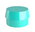 ОТ CAP - Матрицы  микро 1,6 мм , светло-зеленая, 6шт, арт: 040CRMDR8 040CRMDR8 - фото 499884