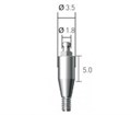 BAB355018 Шариковый аттачмент, Dentium (Ю.Корея) BAB355018 - фото 500199