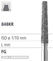 Боры стоматологические алмазные FG 848KR/017, син., 6шт. ISO код 314553524017, арт: FG8423R/6 FG8423R/6 - фото 500783