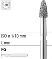 Боры стоматологические алмазные FG 390/014, бел., 6шт. ISO код 314274514014, арт: FG3274/6 FG3274/6 - фото 501038