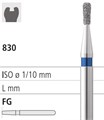 Боры стоматологические алмазные FG 830/011, белый, 6шт. ISO код 314235514011., арт: FG3219/6 FG3219/6 - фото 501054