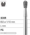 Боры стоматологические алмазные FG 830R/014, зеленый, 6шт. ISO код 314237534014., арт: FG219N/6 C FG219N/6C - фото 501090