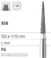 Боры стоматологические алмазные FG 858/012, 6шт. ISO код 314165524012., арт: FGD2/6 FGD2/6 - фото 501133