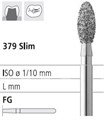 Боры стоматологические алмазные FG 379/031, син., 6шт. ISO код 314277524031, арт: FG8259/6 FG8259/6 - фото 501156