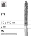 Боры стоматологические алмазные FG 879/016, зеленый, 6шт. ISO код 314290534016, арт: FG471/6 C FG471/6C - фото 501171