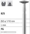 Боры стоматологические алмазные FG 825/042, 6шт. ISO код 314313524042, арт: FG102/6 FG102/6 - фото 501219