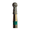 Боры стоматологические алмазные FG 802/018, зел., 6шт. ISO код 314002534018, арт: FG301/6 C FG301/6C - фото 501293