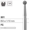 Боры стоматологические алмазные FG 801/025, оранжевый, 1 шт. ISO код 314001494024., арт: FG9400/1 FG9400/1 - фото 501304